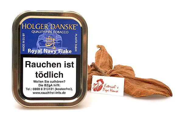 Holger Danske Royal Navy Flake Pfeifentabak 50g Dose Holger Danske Royal Navy Flake Pfeifentabak 50g Dose